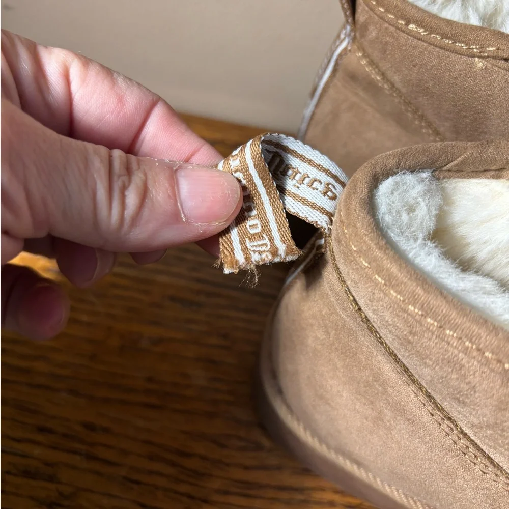 Juicy Couture Brown Suede Ankle Boots, 8 - Picture 3 of 11